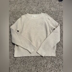 Treasure and Bond Thermal Knit Cotton Sweater Size Small